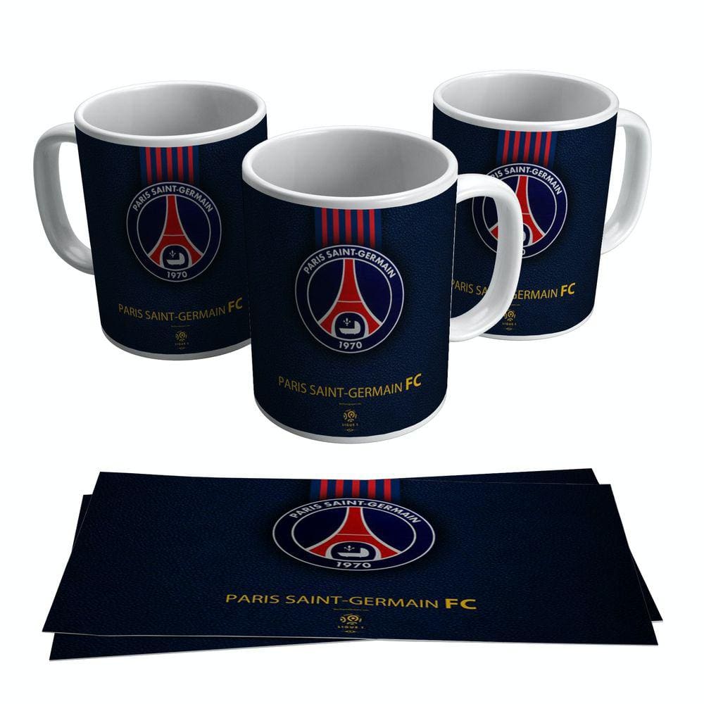 Caneca Psg Time Francês Neymar Escudo 325ml