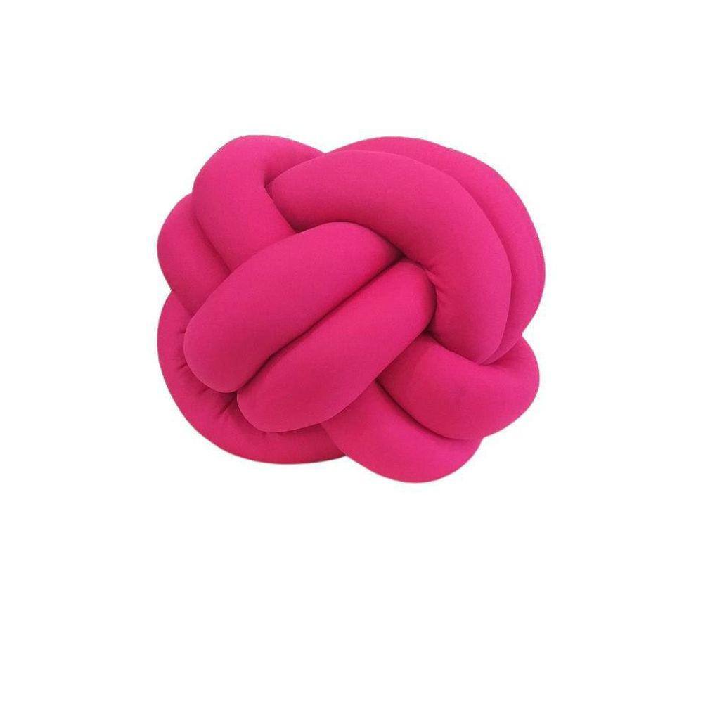 Almofada Nó Escandinavo Nozinho Decorativo Pink