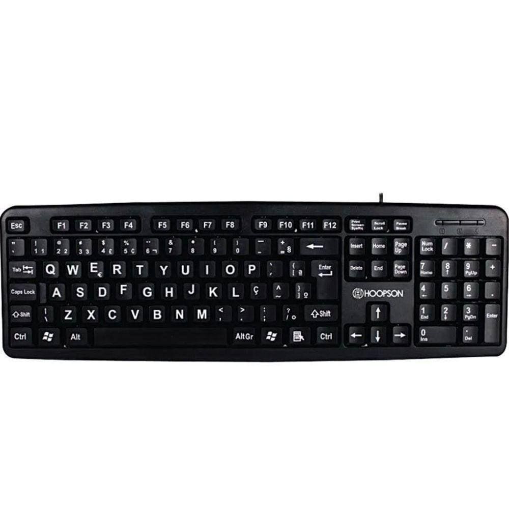 Teclado Usb Hoopson Tpc-058G Teclas Grandes