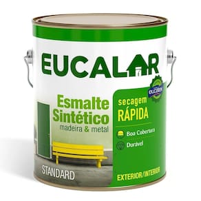 Tinta Esmalte Eucalar Brilhante 3600 Vermelho