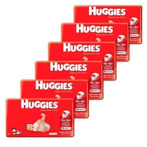 Fralda Descartável Huggies Supreme Care Mega Tamanho M - 6 Pacotes com 40 Tiras