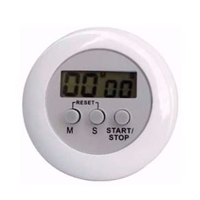 Timer Digital Redondo Profissional Santa Clara