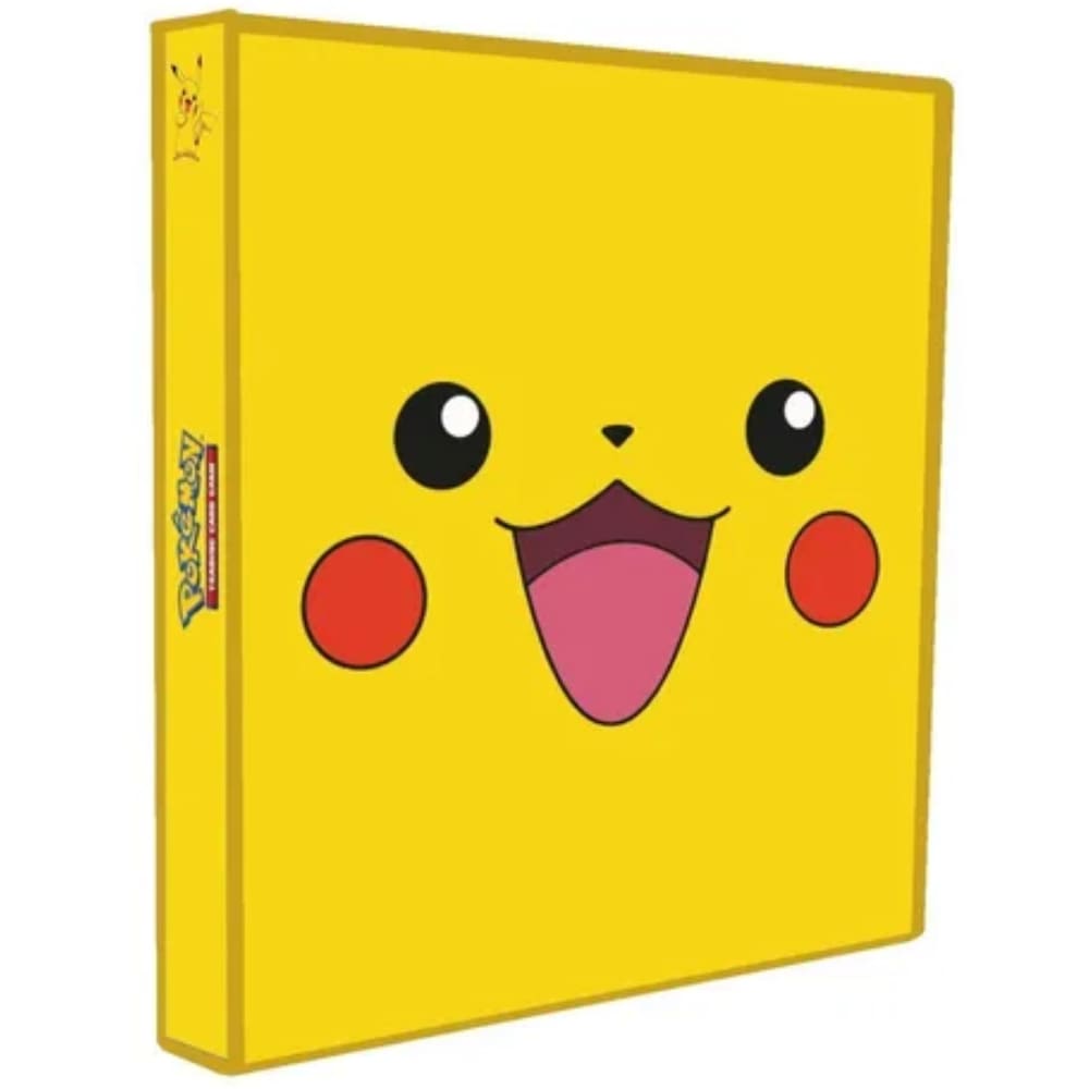 Álbum Pasta Fichário Pokemon Pikachu Sorrindo Reforçado