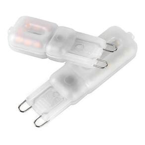 10 Lâmpadas Led Halopin G9 9w Alta Performance Brilho 110v Branco Frio