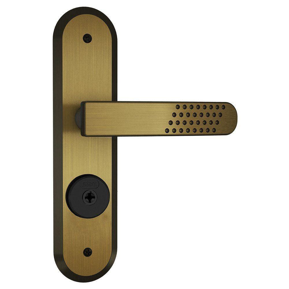Fechadura Tetra Externa Parma 1800/21 Espelho Oxidado E-Coat Stam