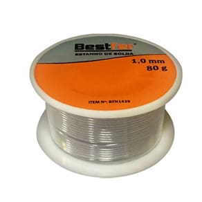 Estanho de solda 80 GR - 1.0 MM - BFH1439 - Bestfer