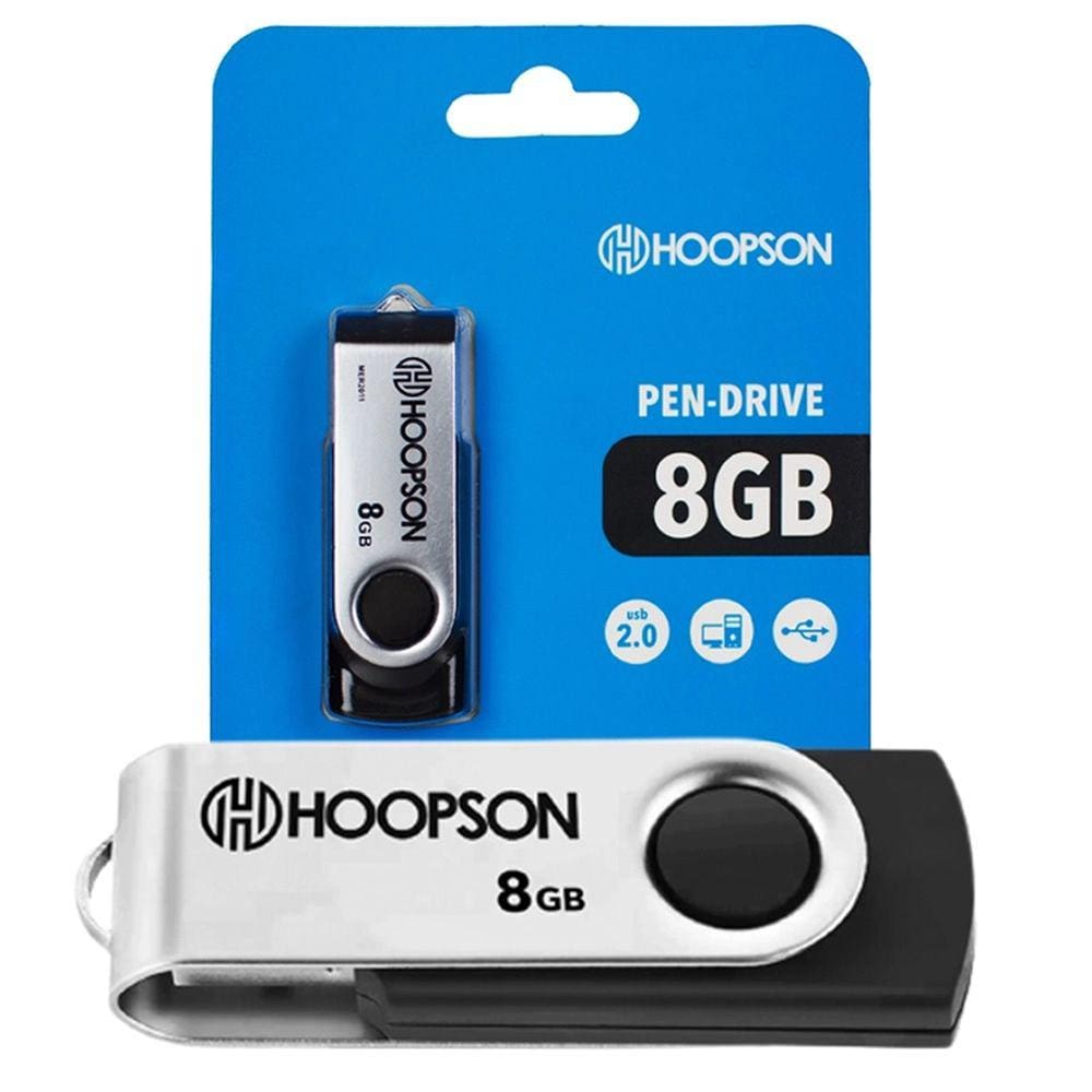 Pendrive 8gb Hoopson Twist Pen-001-8gb