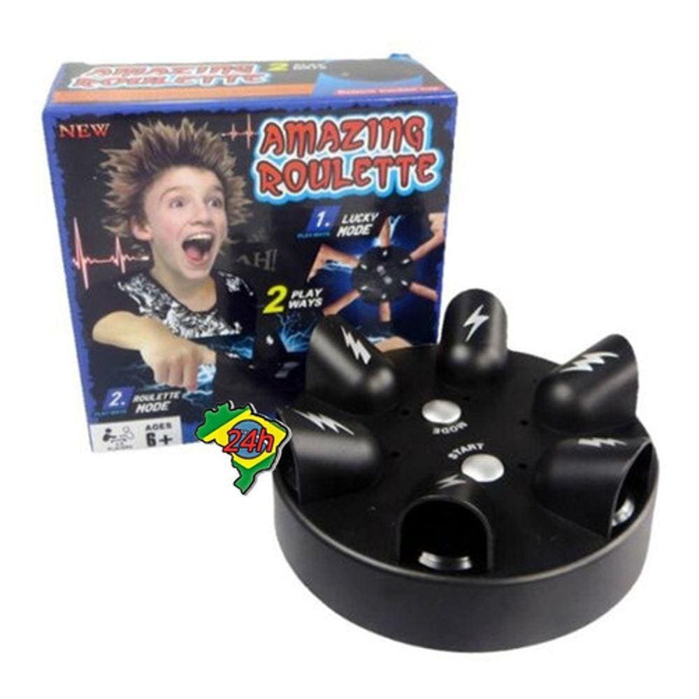 Brinquedo Testador Mentira Poligráfo Choque 6 Dedo Jogo Fest