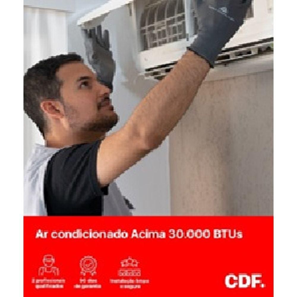 Instala Ar Condicionado (Acima de 30.000 até 36.000 BTUs)