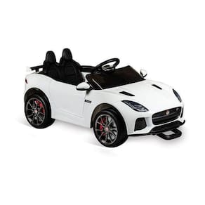 Veículo Elétrico Jaguar Branco Controle 12V - Bandeirante