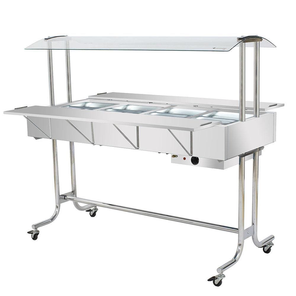 Estufa de Aquecimento Master Com 8 Cubas 1/2 Venâncio Inox EA8M