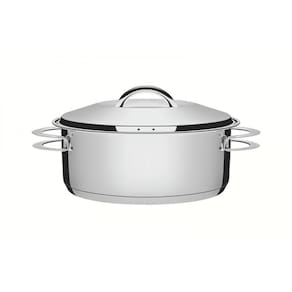 Caçarola Solar Rasa Inox Fundo Triplo 24Cm 4,7L Tramontina