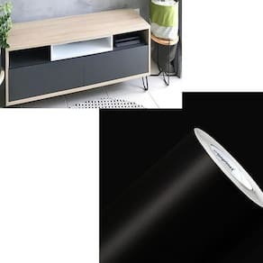 Adesivo Vinil Envelopamento 30mx50cm Preto Fosco