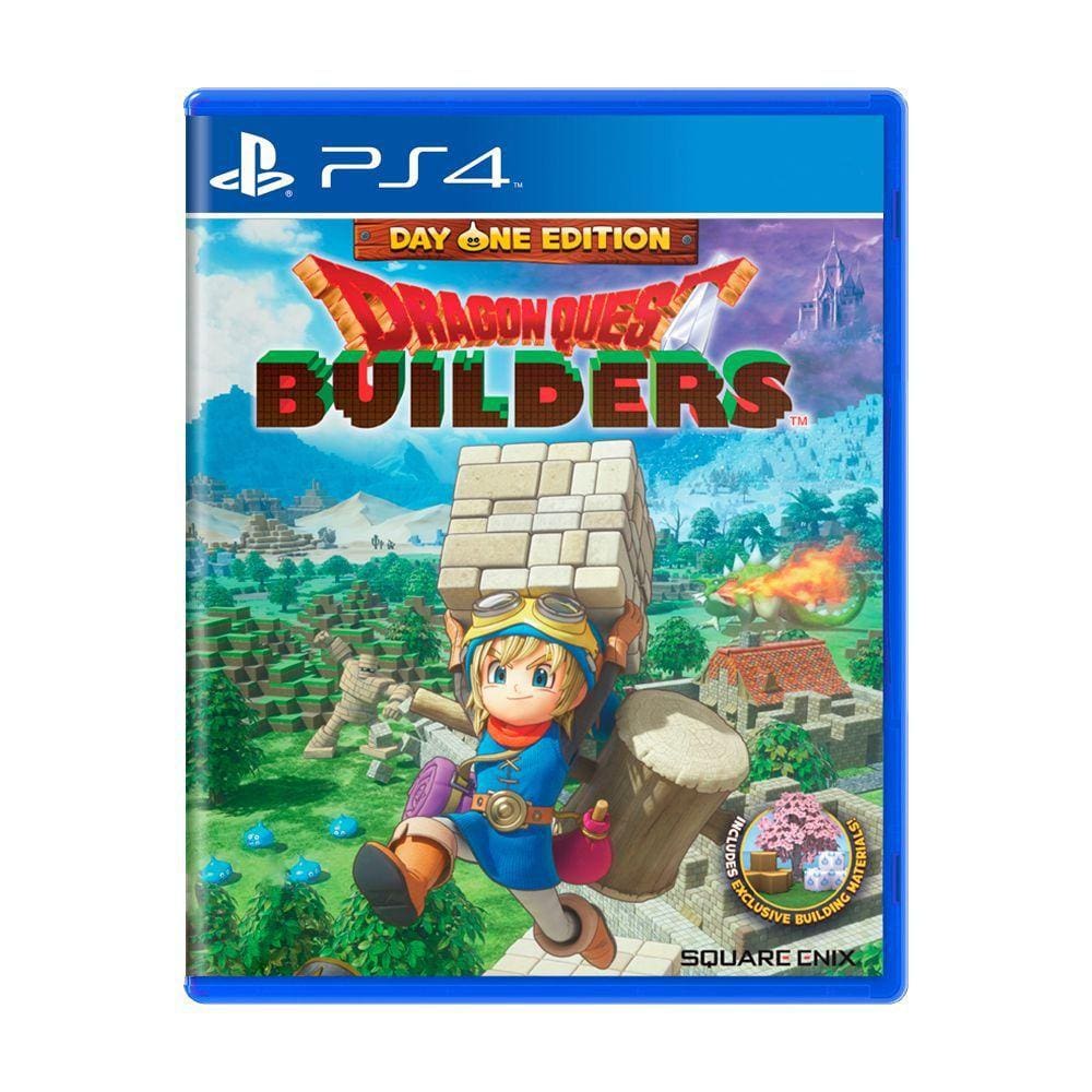 Jogo PS4 Dragon Quest Builders Game Midia Fisica