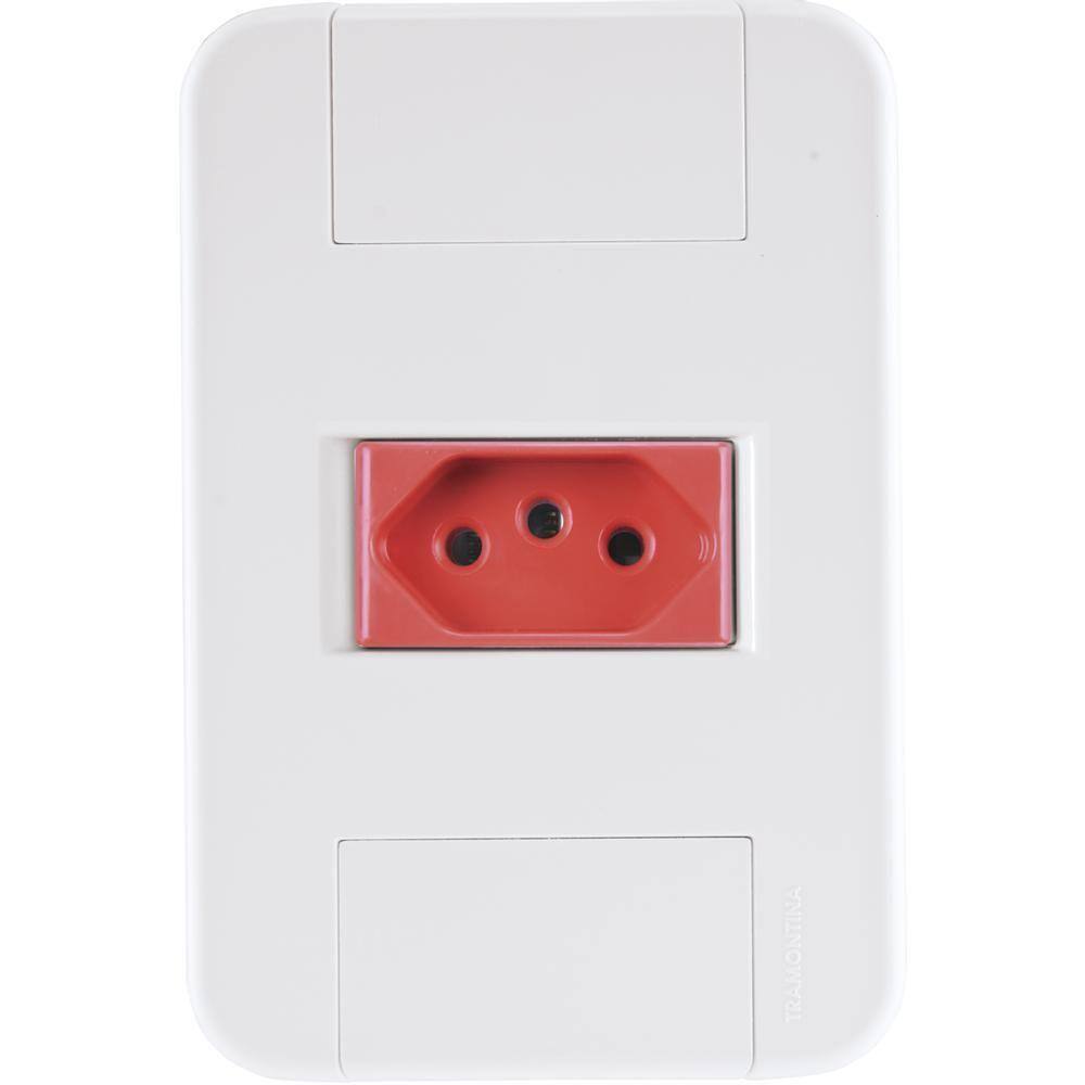 Conj 4x2 1 Tomada 2p+t 20 A 250 V Tramontina Tablet