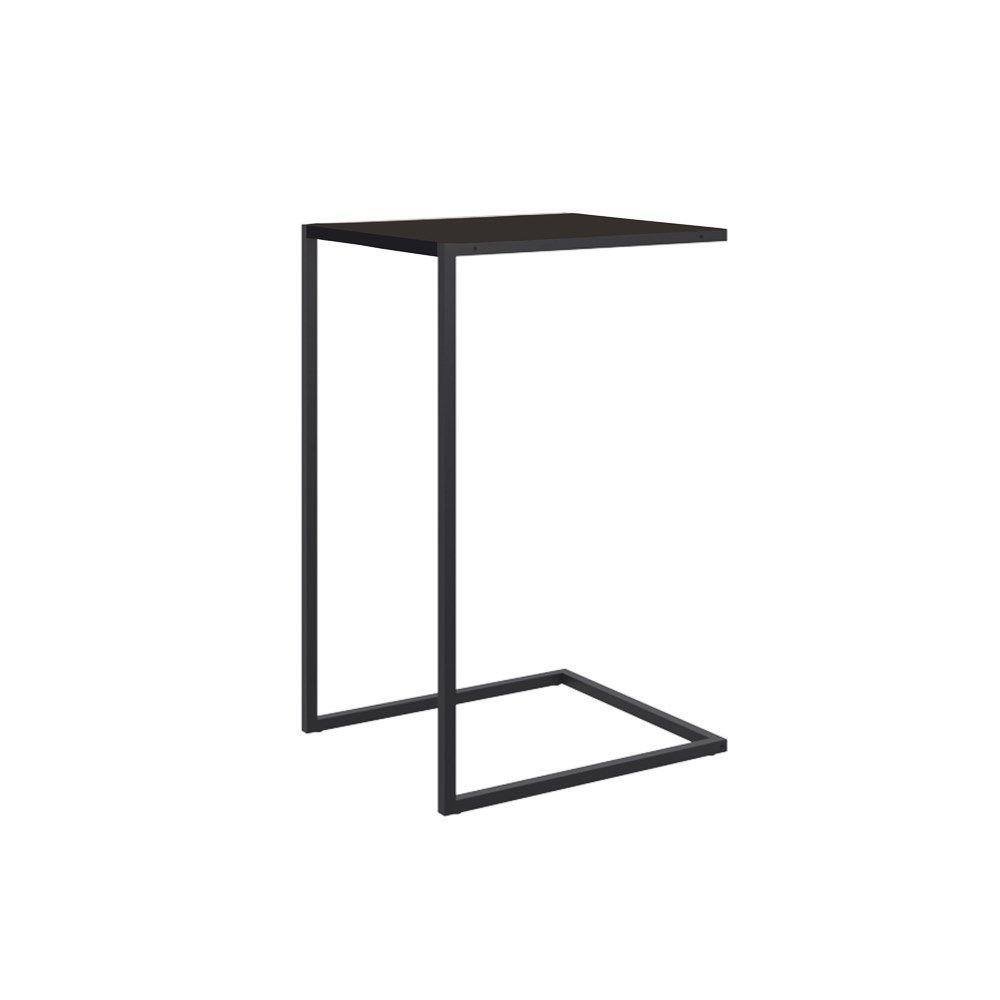 Mesa Lateral De Apoio 27820 Preto/Preto - Artesano