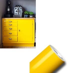Adesivo Vinil Envelopamento 25mx50cm Amarelo