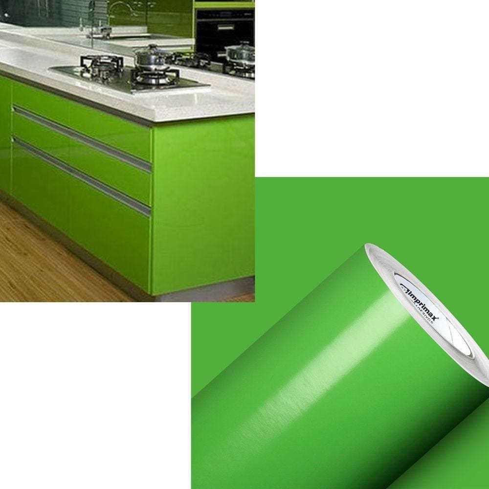 Adesivo Vinil Envelopamento 5mx50cm Verde Abacate