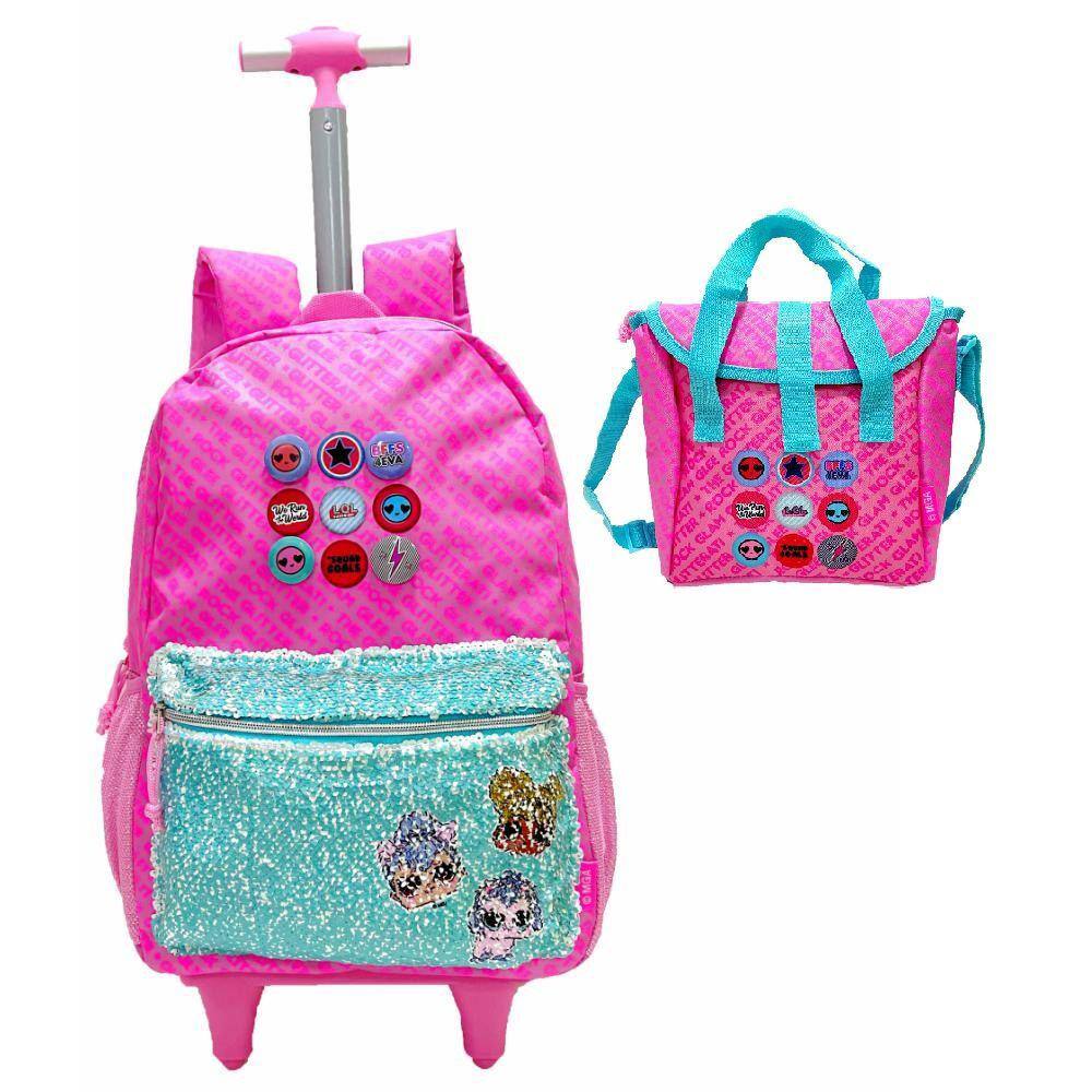 Kit mochila infantil com rodinhas | Ponto