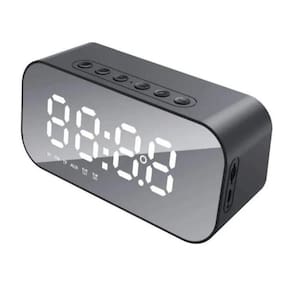 Relógio Despertador Digital Com Caixa De Som Bluetooth Tedge