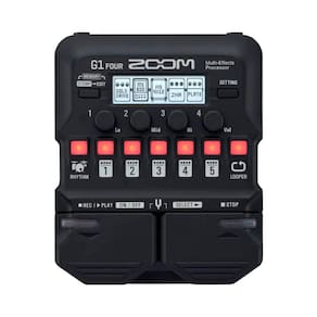 Pedaleira Zoom G1 Four Multi Efeitos Para Guitarra