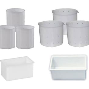 Formas Plásticas Para Queijo Minas E Mussarela 8 Peças