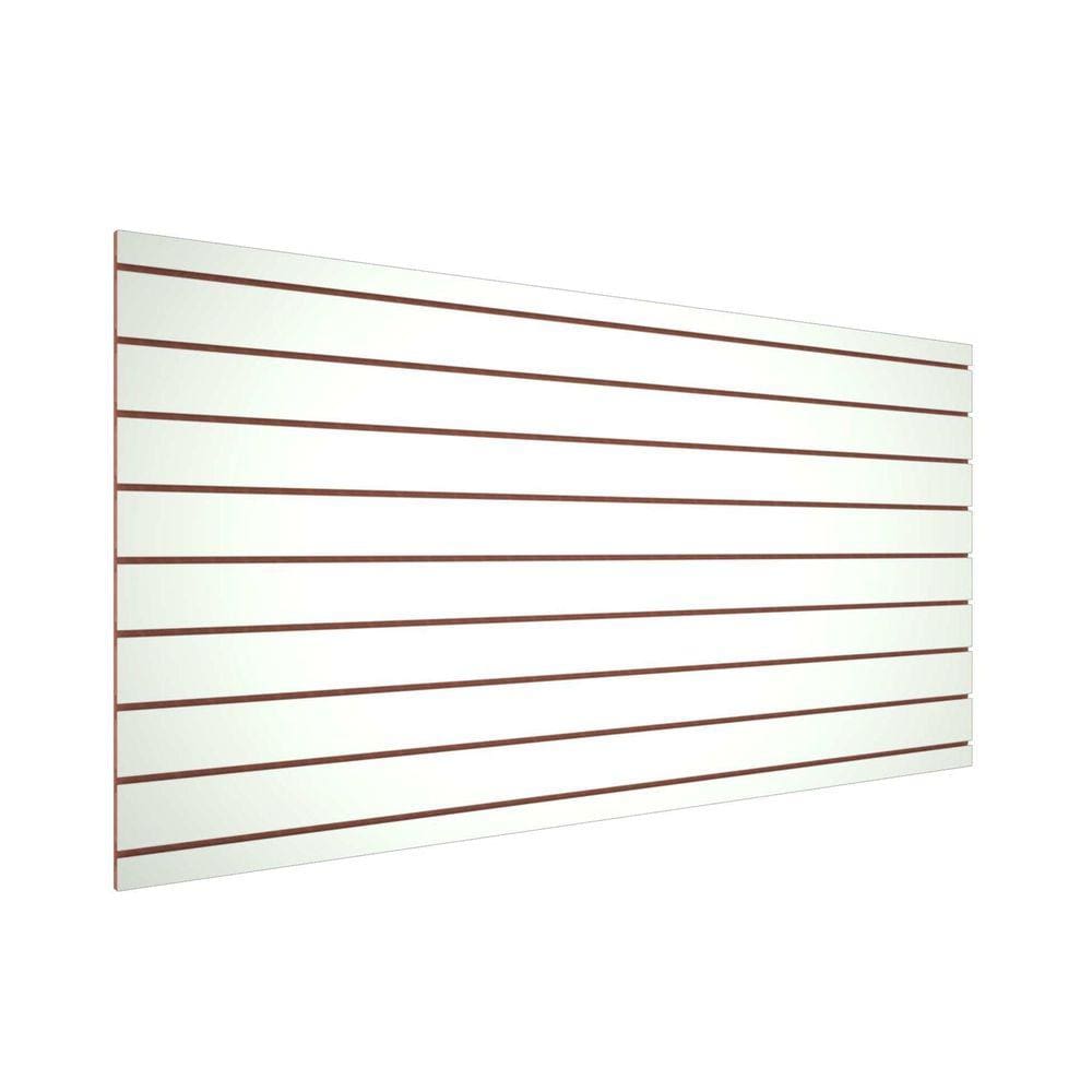Painel Canaletado Branco Mdf - 18Mm - 180Cm X 90Cm