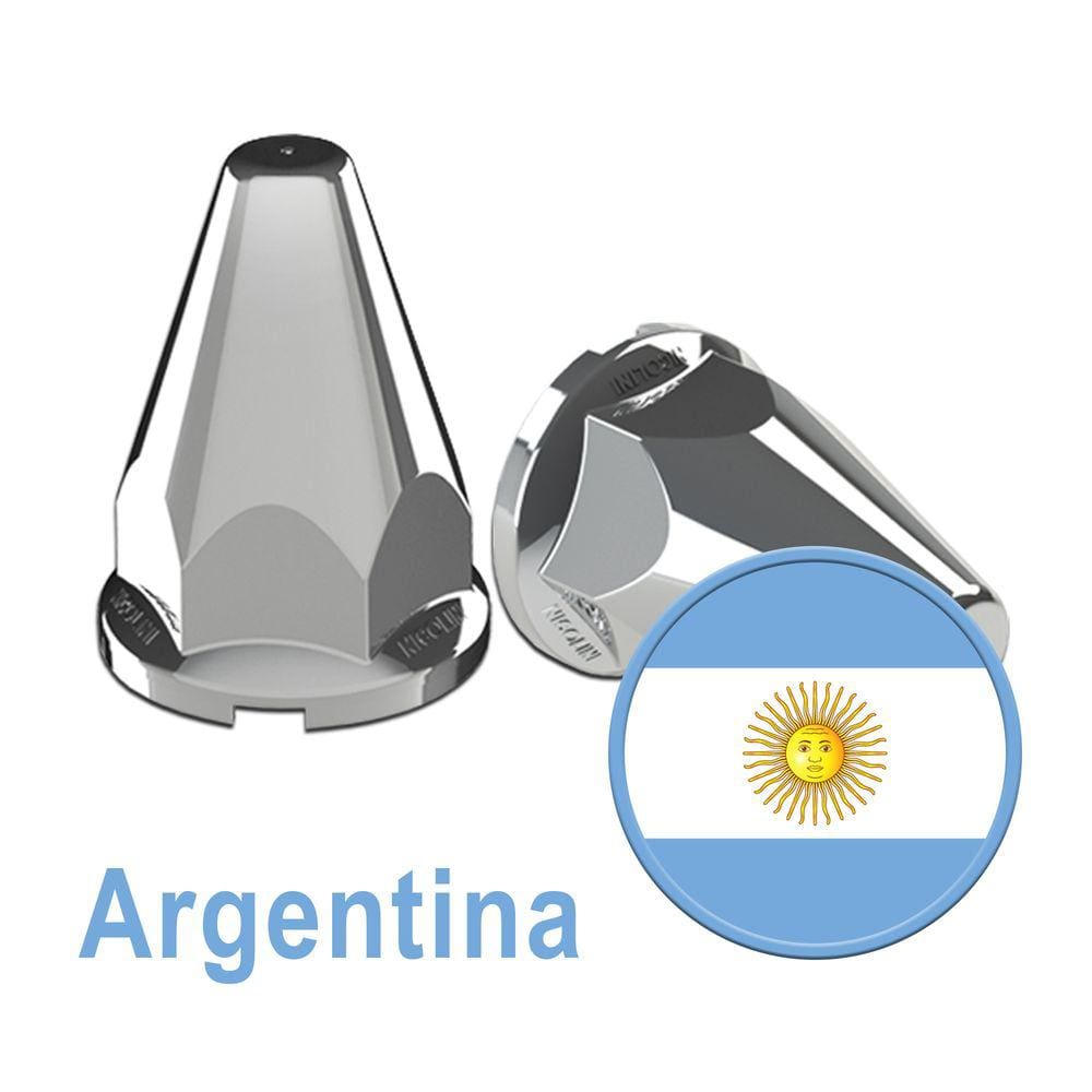 Capa Cromada Porca Caminhão 32 33 Mm Argentina ( Unitario )