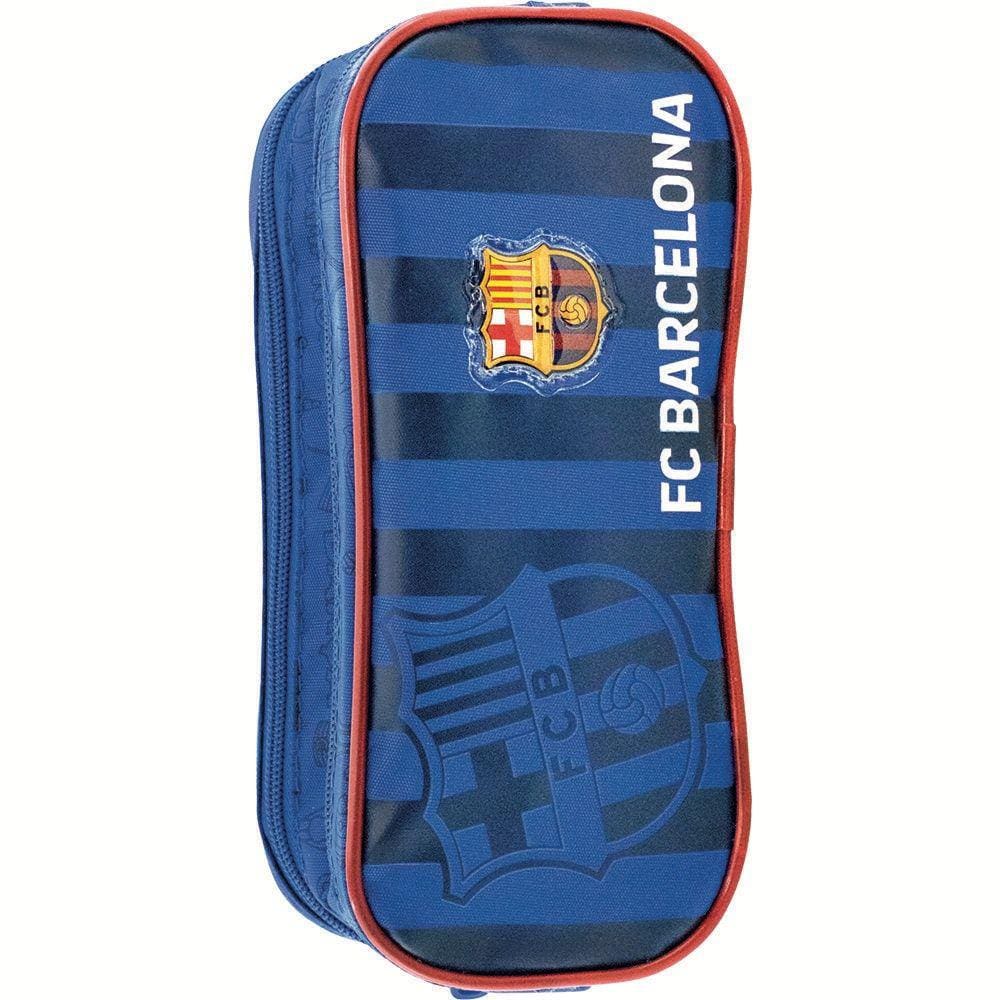 Estojo Escolar Duplo Barcelona Blaugrana Xeryus