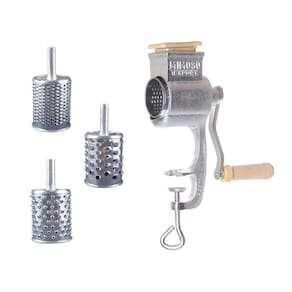 Ralador De Coco E Queijo Manual Multiuso Com 3 Ralos Mimoso