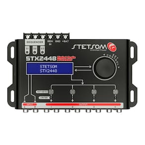 Processador De Áudio Digital Stetsom - Stx 2448 Equalizador
