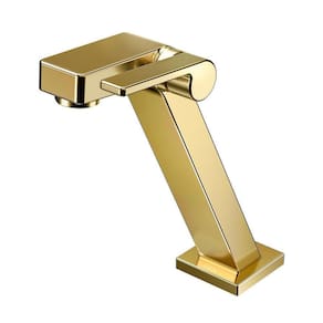 Torneira Para Banheiro Docol Stillo Ouro Polido