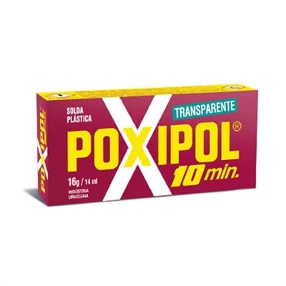 Adesivo Poxipol Transparente 16g / 14ml