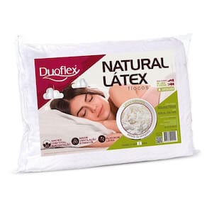 Travesseiro Natural Flocos De Látex 50x70cm Duoflex