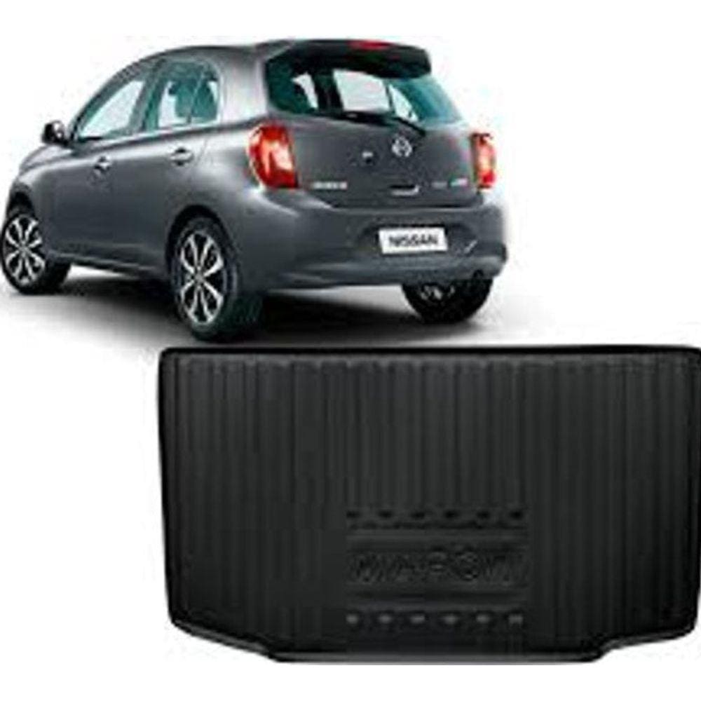 Tapete Bandeja Porta Malas Nissan March 2012 Em Diante