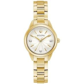 Relógio Bulova Feminino Classic Sutton Diamond 97P150