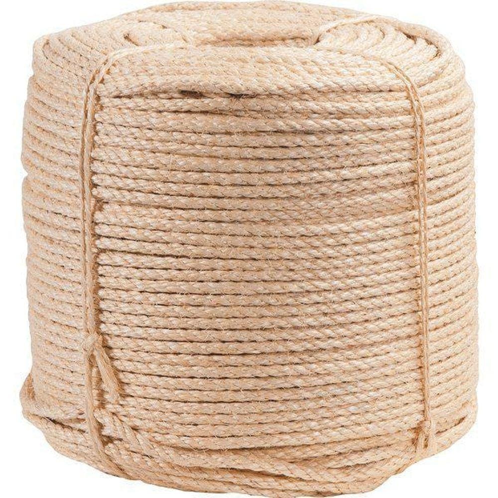 Corda De Sisal 6Mm Torcida 3 Pernas 220 M Vonder
