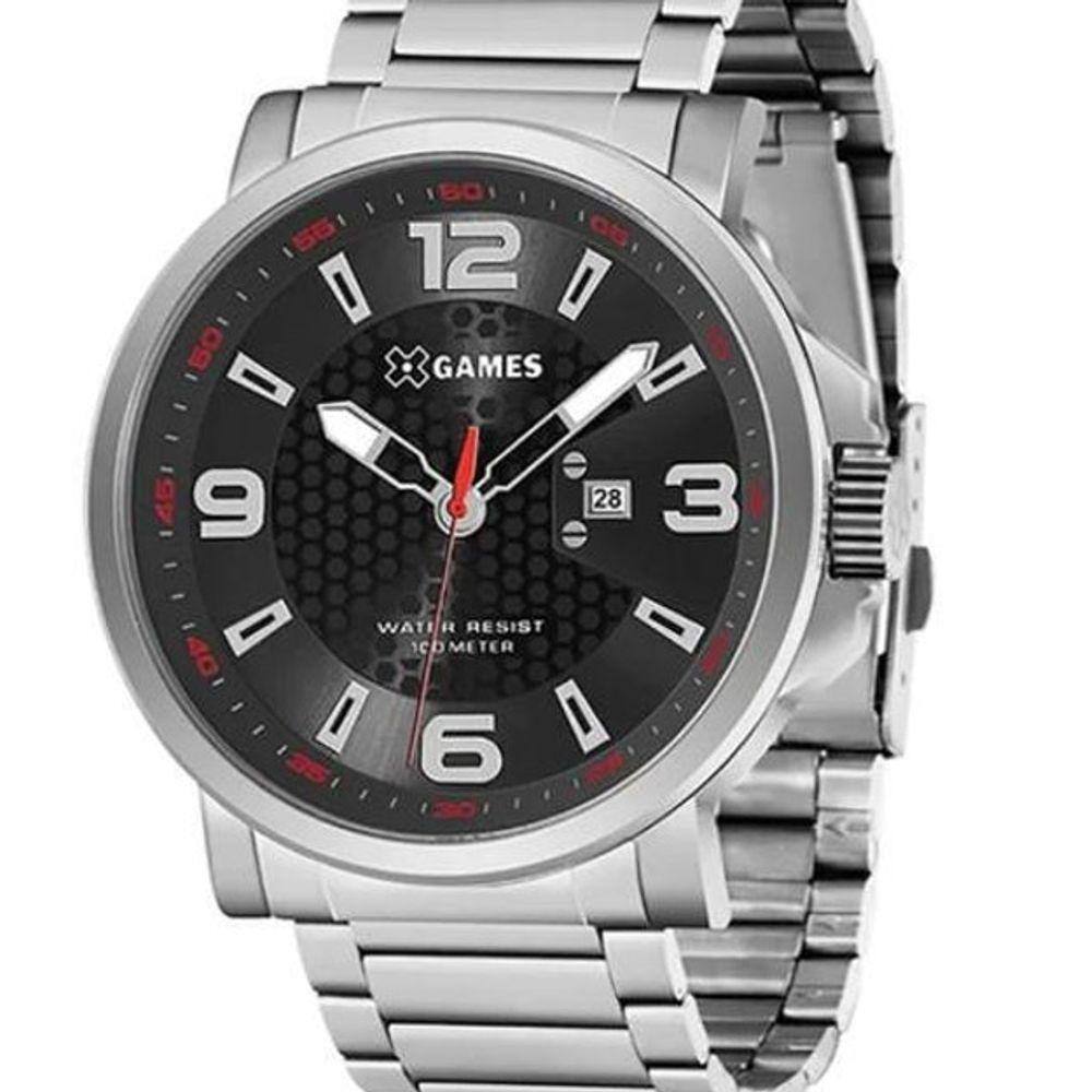 Relógio X-Games Masculino Xteel Prata Xmss1045-P2Sx