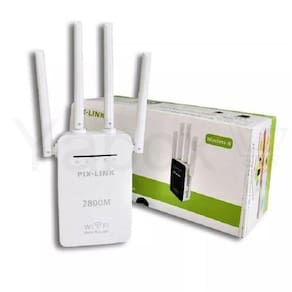 Repetidor De Wifi 4 Antenas Amplificador De Sinal Pix-Link