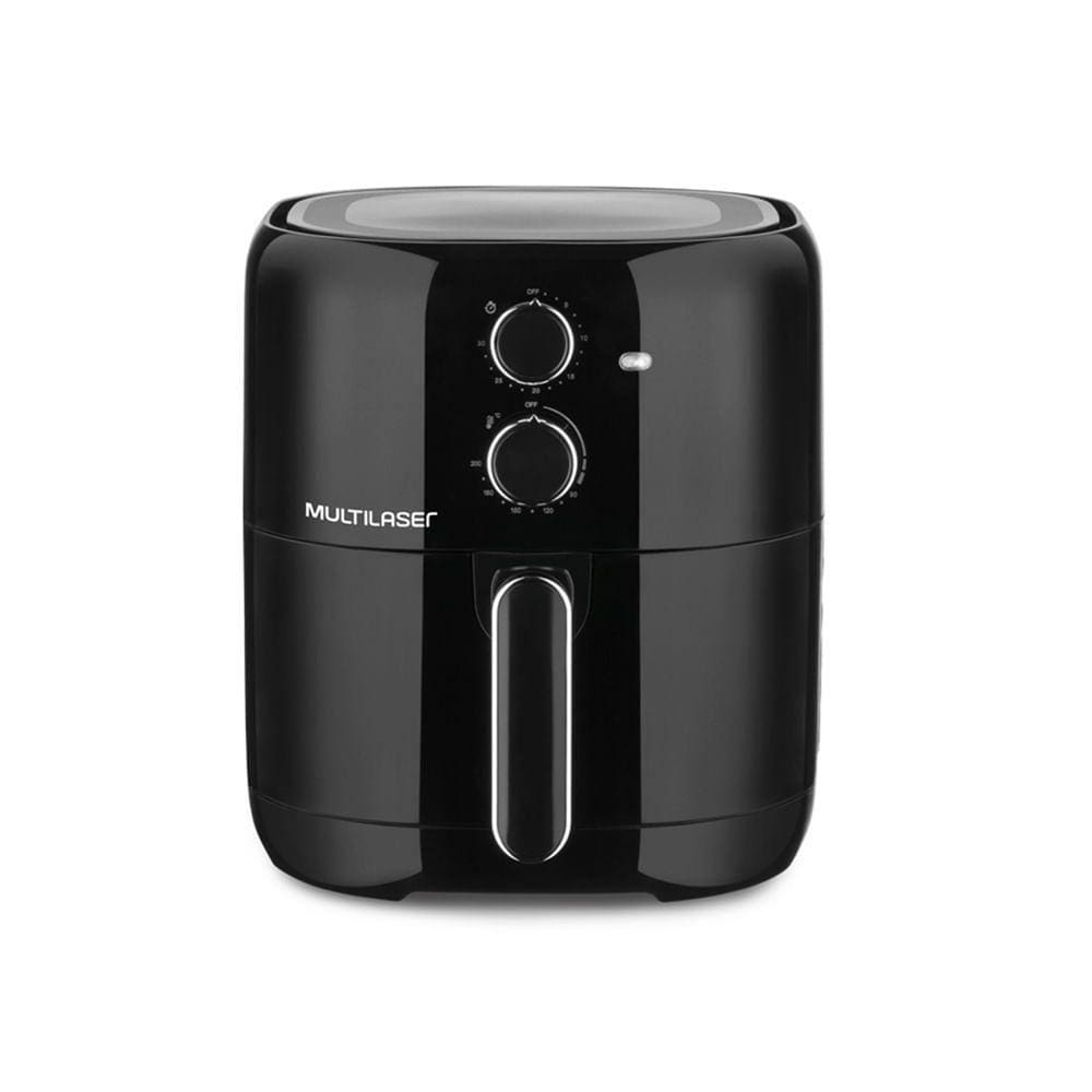 Fritadeira Elétrica Air Fryer 4,2 Litros 1500W 127V Preta
