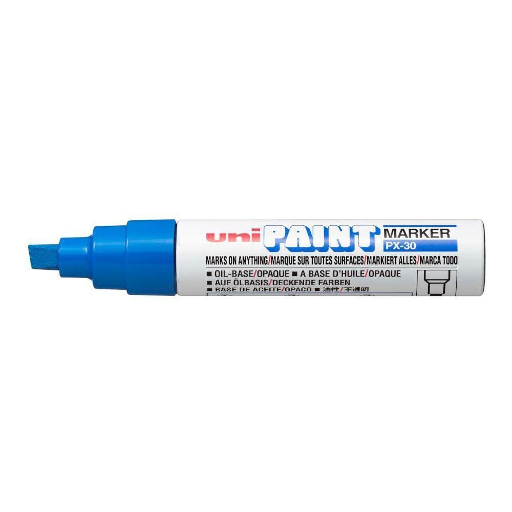 Marcador Permanente Uni Paint Marker Px30 Azul