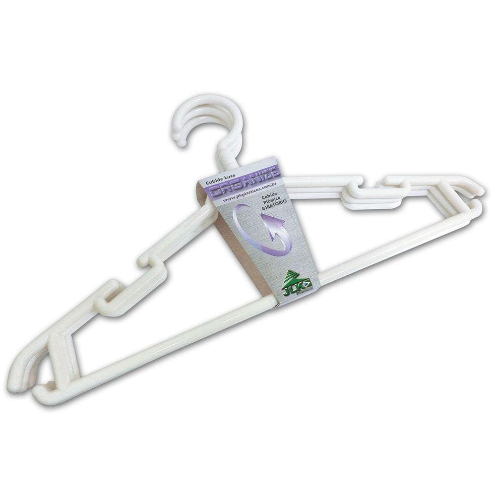 Kit 36 Cabides Forte Reforçado Roupas Adulto - Excepcional