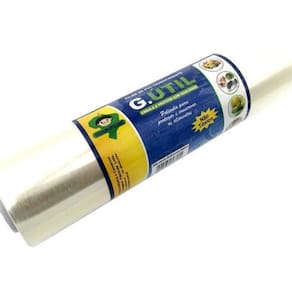 Rolo Bobina Plastico De Filme Pvc 38Cm X 300 Metros