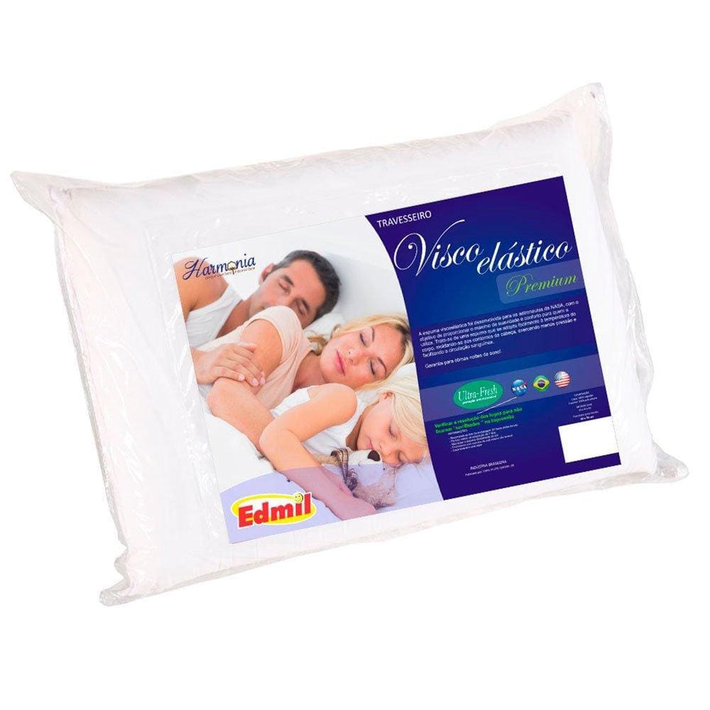Travesseiro 60cm x 40cm Nasa Premium GI