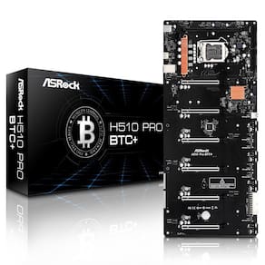Placa Mae Intel 1200 H510PRO BTC+ 1xDdr4 Hdmi 10ª Geraçao H510PROBTC+ Asrock