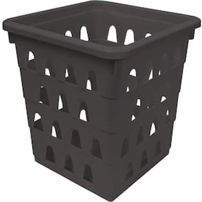 Cesto Multiuso Pequeno Quadrado P Preto 0690 Uninjet