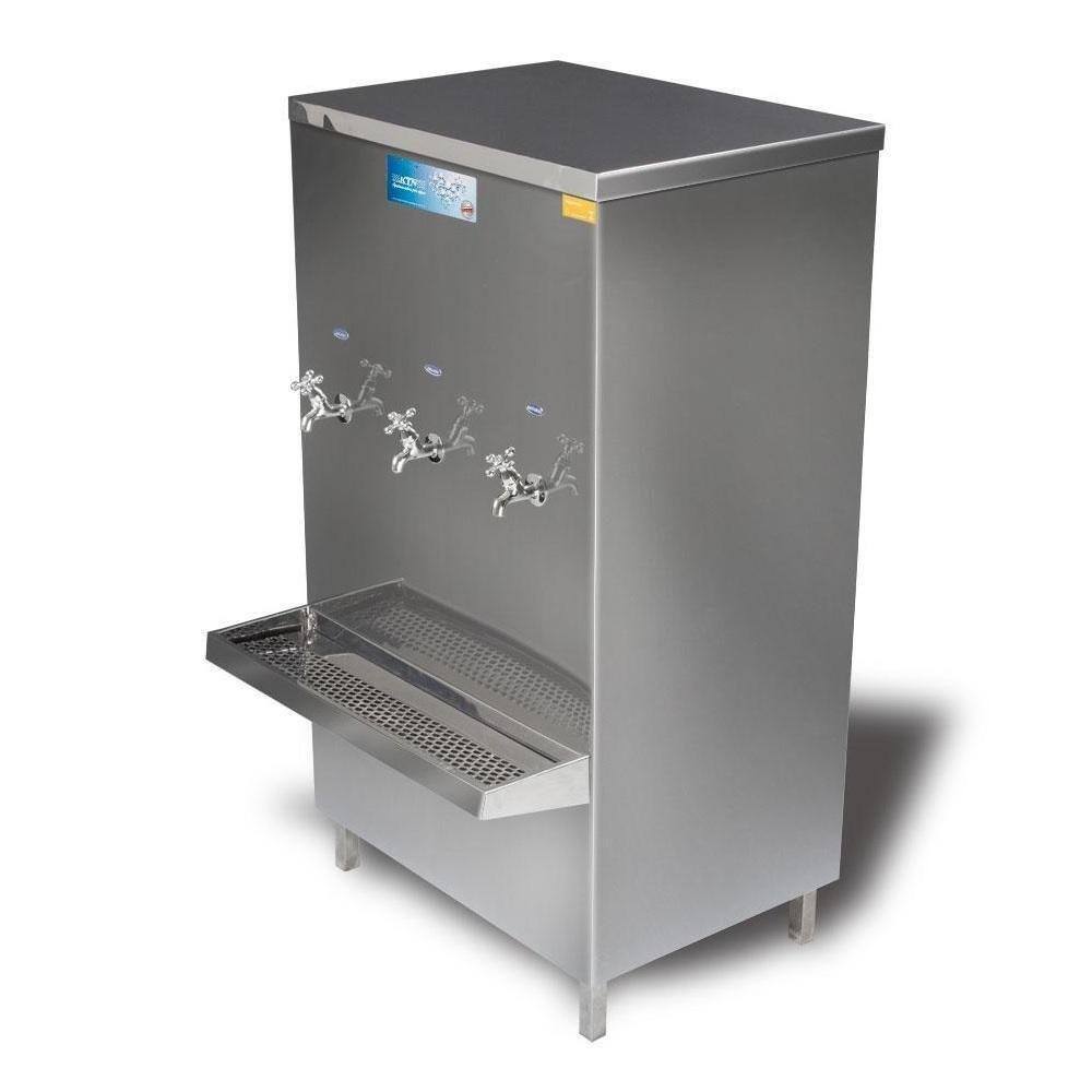 Bebedouro Industrial em Aço Inox 3 Torneiras KTN 110V