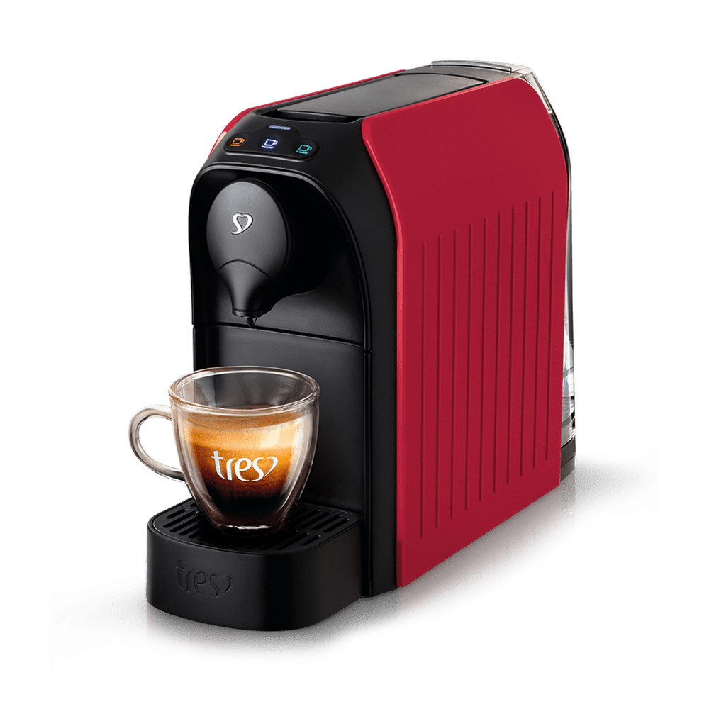 Cafeteira Espresso Passione Vermelha Automática - TRES 3 Corações