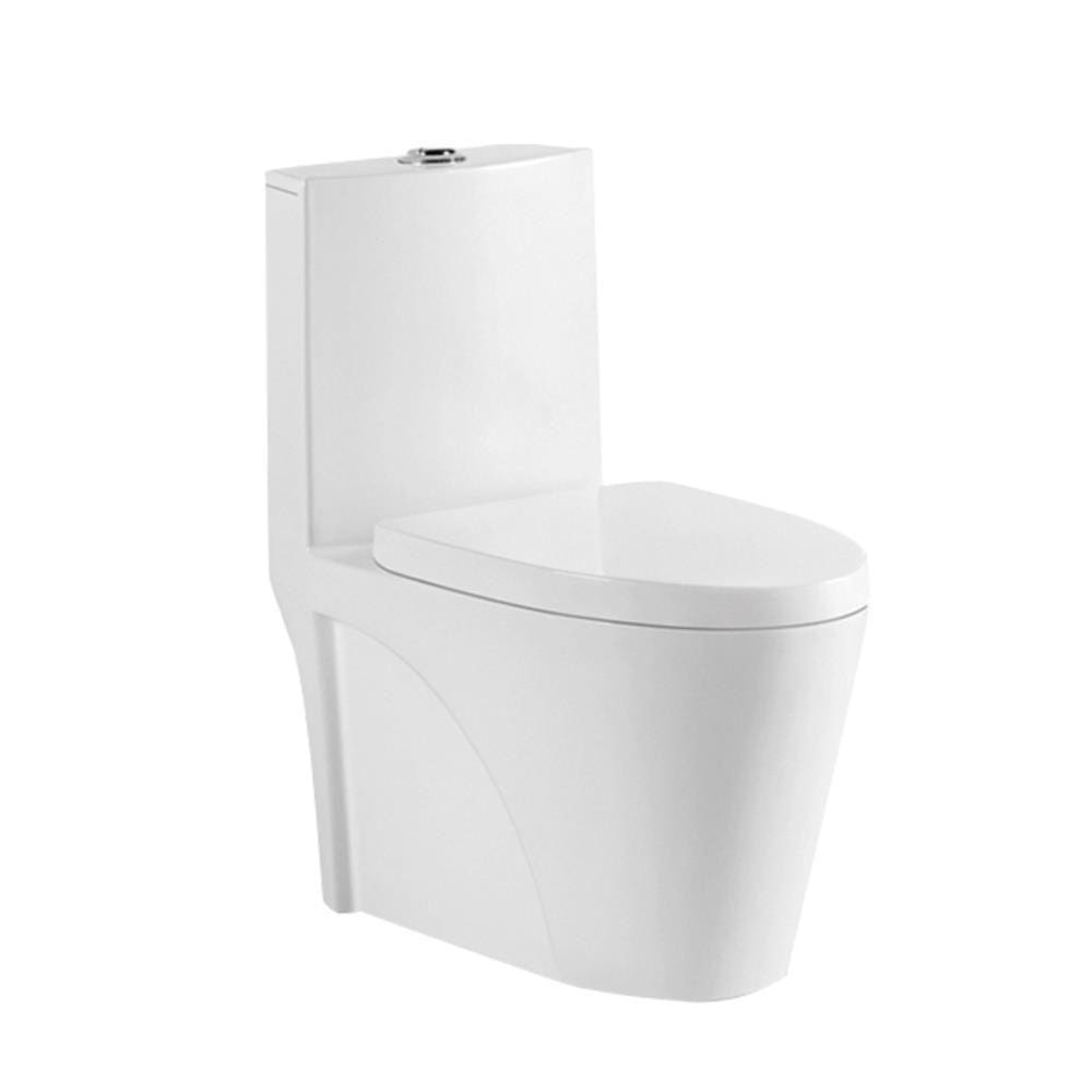 Vaso Sanitário Monobloco Prizi Royal Cerâmica com Kit Completo e Caixa Acoplada