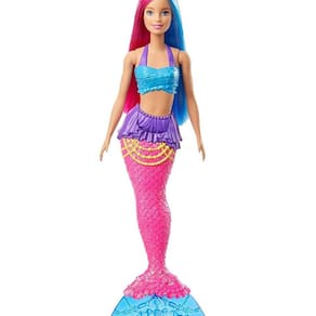 Boneca Barbie Sereia Cauda Rosa Dreamtopia - Mattel Gjk08